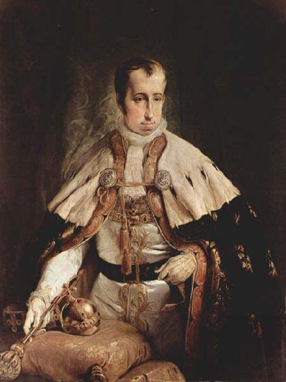 Francesco Hayez Portrait of the Emperor Ferdinand I of Austria China oil painting art